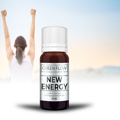 New Energy - 10 ml - Olio Essenziale Puro 100% Naturale