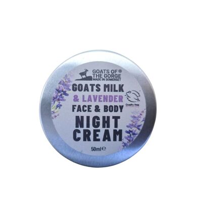 Ziegenmilch Hautcreme 50ml (Lavendel)