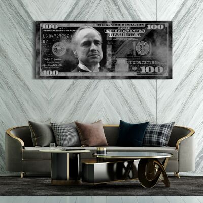 Dollar Godfather Silver Shadow - 200 x 85cm