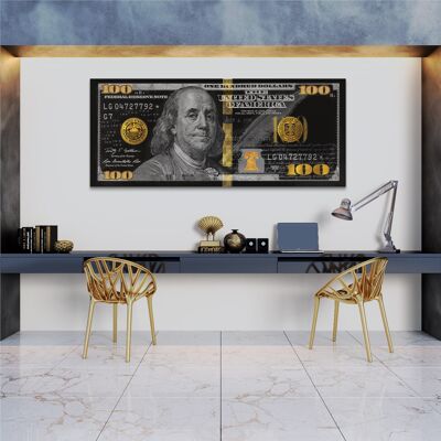 Dólar Franklin Gold - 200 x 85 cm