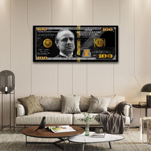 Dollar Godfather Gold - 200 x 85cm