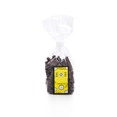 Citronettes au chocolat noir - sachet 80g