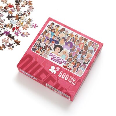 DRAG QUEENS UNTUCKED 500 Pcs JIGSAW PUZZLE