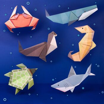 Créez votre propre origami géant océanique 3