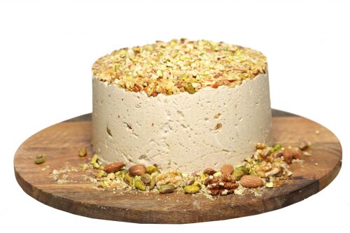Gourmet Halva cake - Tahini delight | Sugar Free Mix Nuts