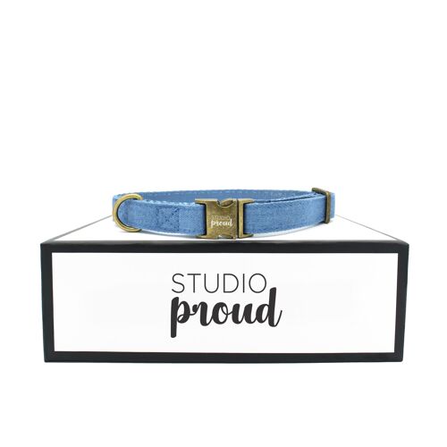 Halsband Denim L