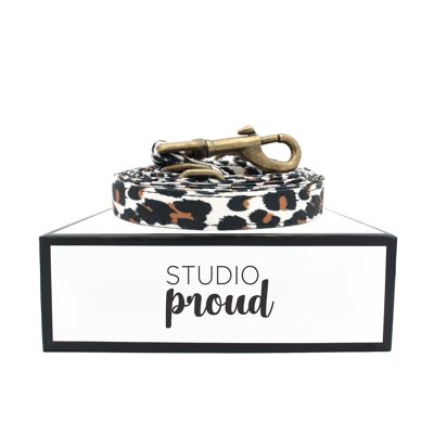 Hands Free Dog Leash Leopard