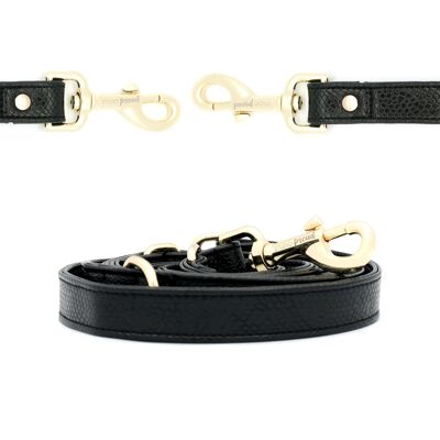 Hands Free Dog Leash Black Snake