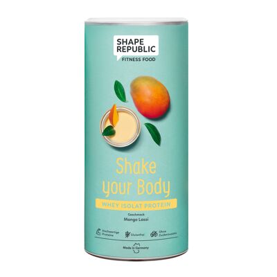 Whey Isolat Protein Mango Lassi »Shake your Body« (420g)