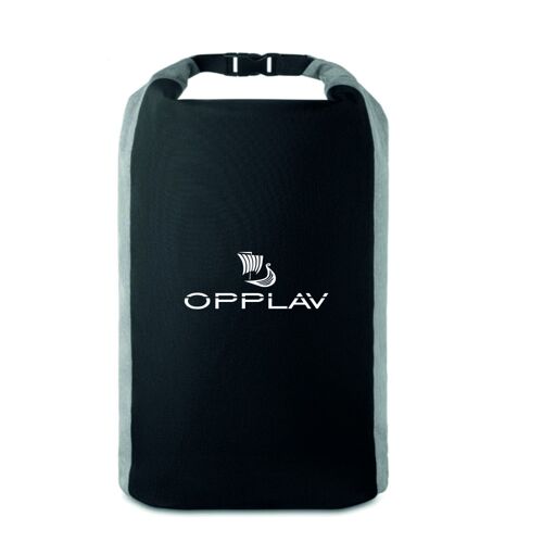 Waterproof Backpack 20-25L. OPPLAV GiantWave. With adjustable straps, reinforcements in PU seams. Made of 300D Polyester