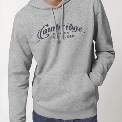 Sweat capuche logo mix grey