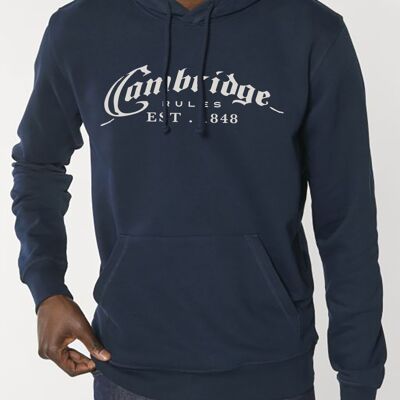 Sweat capuche logo navy