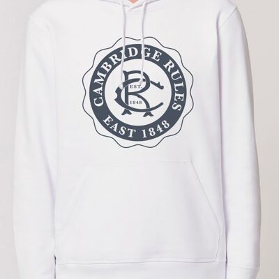 Sweat capuche univ white