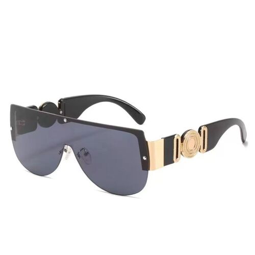 The Fashionista Sunglasses - Black-Black