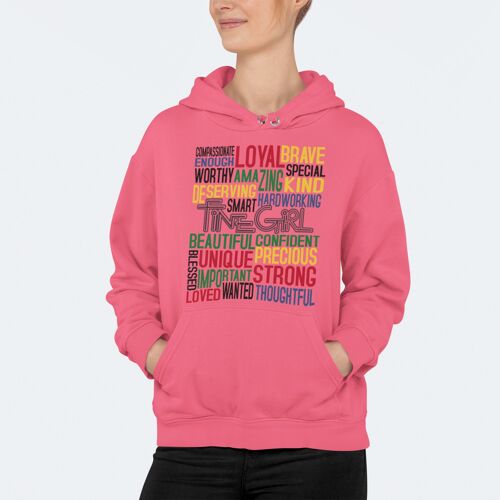 My Super Powers Hoodie Pink