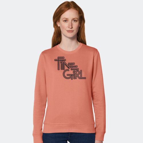 The Original Fine Girl Sweatshirt Fitted , SKU824