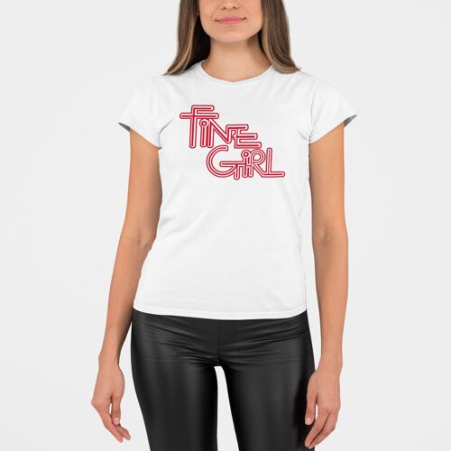 The Original Fine Girl T-shirt Pink