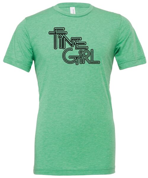The Original Fine Girl T-shirt Mint Green