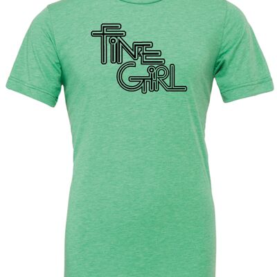 The Original Fine Girl T-shirt verde menta