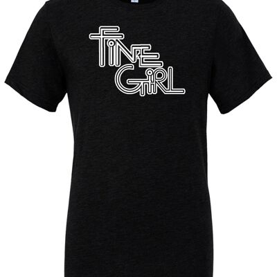 T-shirt Original Fine Girl Noir