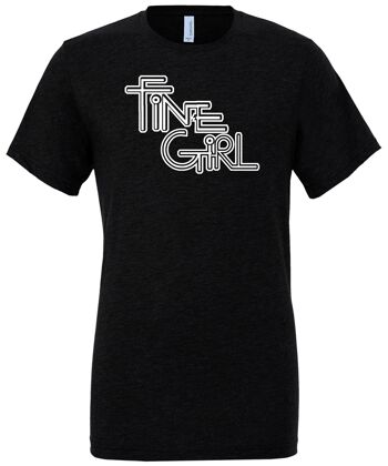 T-shirt Original Fine Girl Noir 1