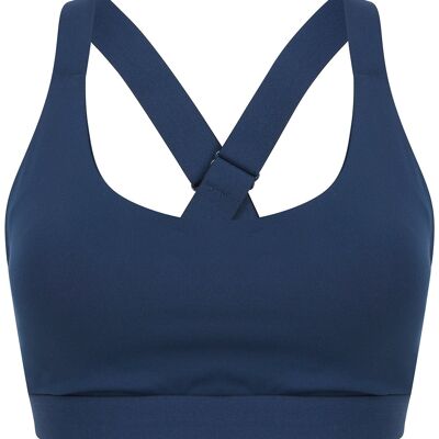 Medium impact core bra Navy