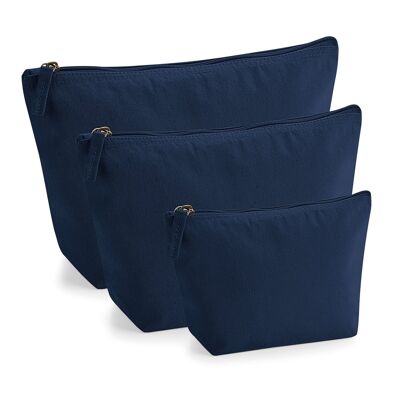 Bolsa de accesorios orgánicos EarthAware® Navy, SKU1266