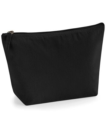 Sac à accessoires organique EarthAware® Noir , SKU1267 2