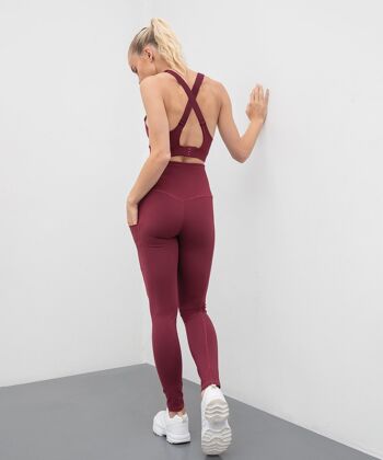 Legging Core Pocket Bordeaux , SKU1325 1