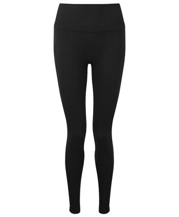 Legging TriDri® côtelé sans couture coupe 3D pour femme Anthracite , SKU1348 3