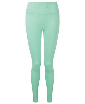 Legging TriDri® côtelé sans couture coupe 3D pour femme Peppermint Melange , SKU1354 8