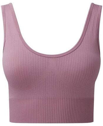 Soutien-gorge multisports TriDri® côtelé sans couture coupe 3D pour femme Peppermint Melange, SKU1369 8