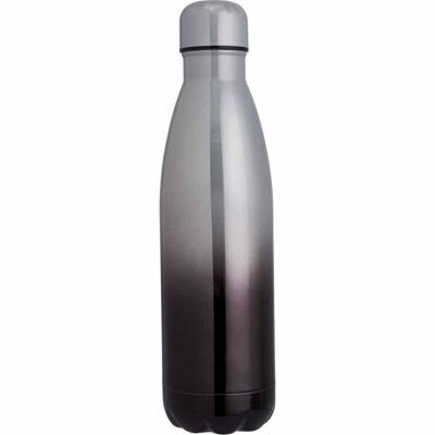 Personalised Double Wall Bottle - Ombre Black , SKU1421