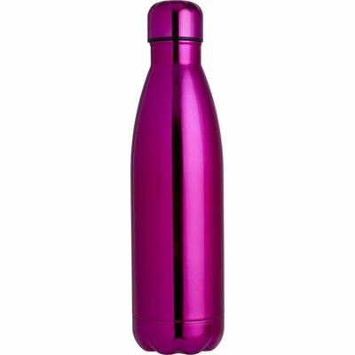 Personalisierte doppelwandige Flasche - Gloss Hot Pink , SKU1422