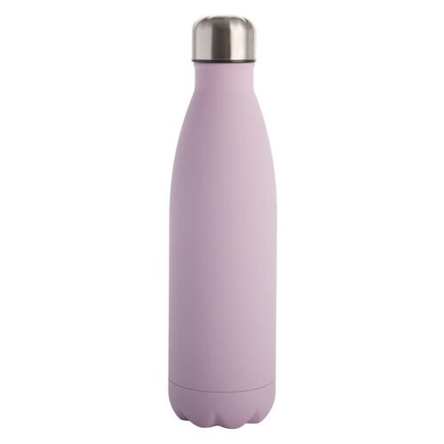 Personalised Double Wall Bottle - Matt Baby Pink , SKU1423