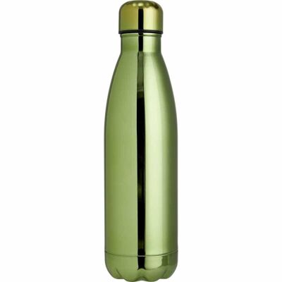 Bottiglia a doppia parete personalizzata - Verde lucido, SKU1425