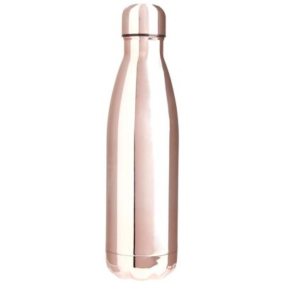 Personalised Double Wall Bottle - Rose Gold , SKU1426