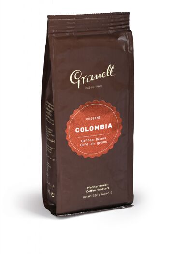 Café en grains 100% arabica Colombie 250 gr