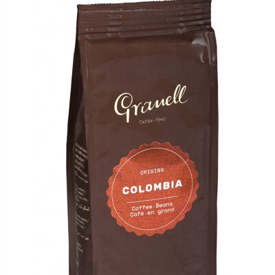 Café en grano 100% arabica Colombia 250 gr