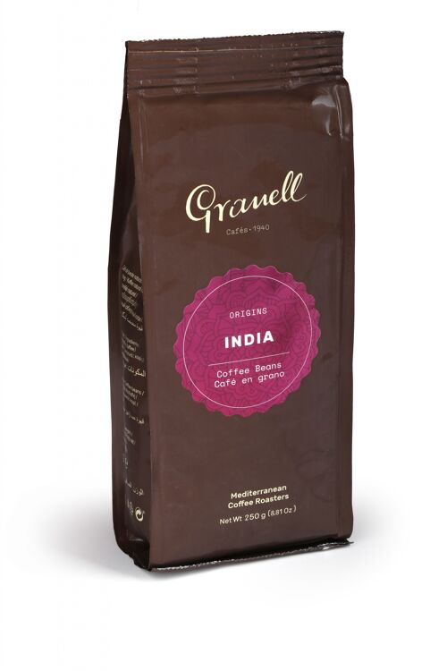 Café en grano 100% arabica  India 250 g