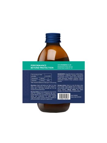 glutathion liquide liposomal avec sélénium -300ml 2