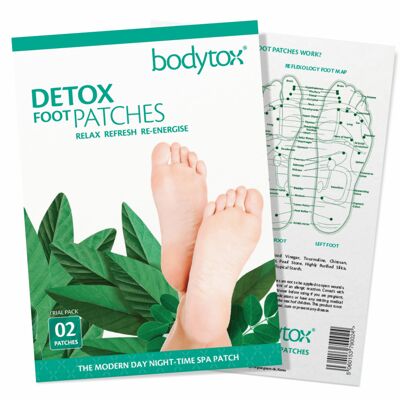 Bodytox Detox Foot Patches - Pack d'essai