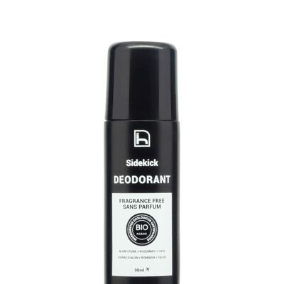 Sidekick fragrance free - organic unisex deodorant