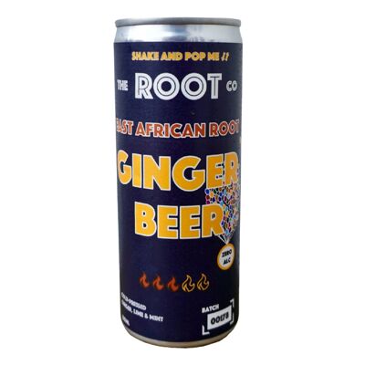 Spicy East African Root Ginger Beer (Sharing Case: 12 x 230ml, 3-Flame Heat)