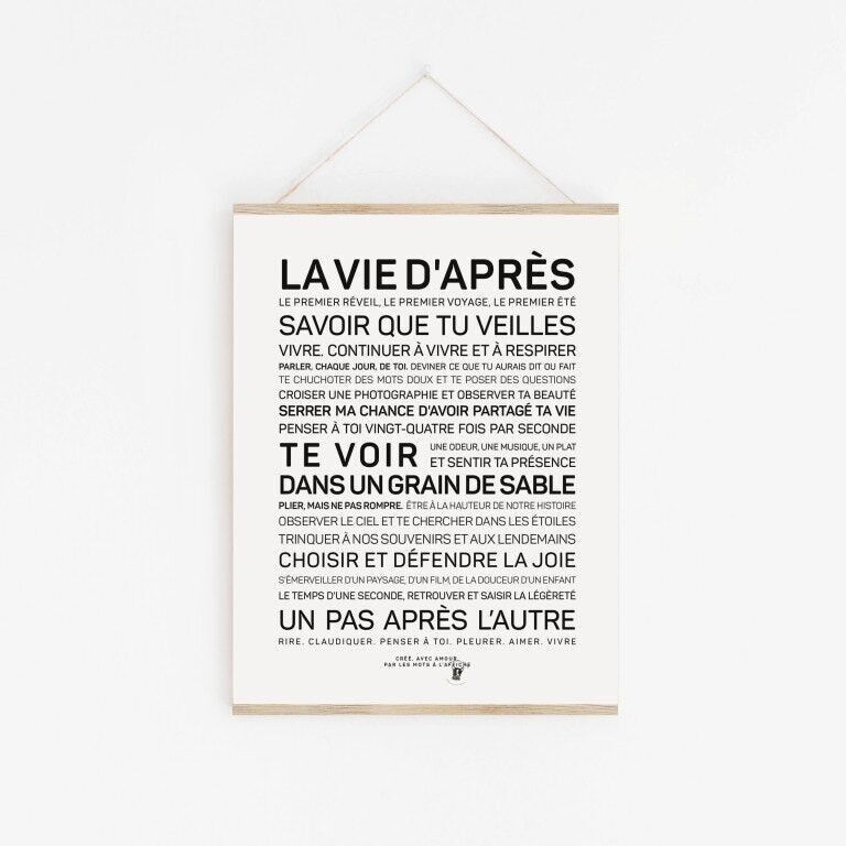 Poster Leben danach (A2, A3, A4, A5, A6)