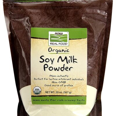 Pure Non GMO Dairy Free Soy Milk Powder 567g