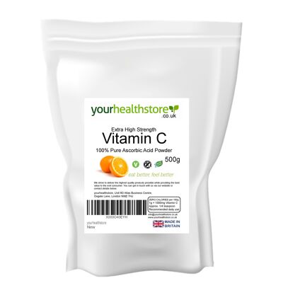 Polvo de vitamina C 500g