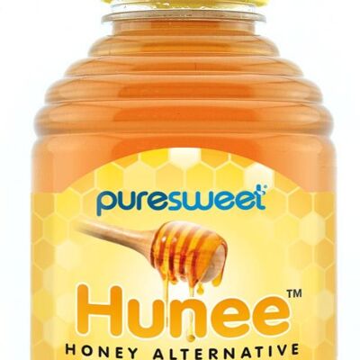 Délicieuse alternative au miel Puresweet Hunee® 414 ml, sans sucre, à base de xylitol, adapté aux diabétiques, respectueux des dents, sans OGM, végétalien.