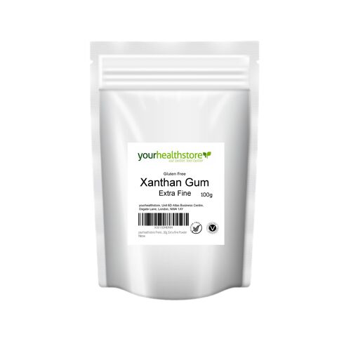 yourhealthstore Premium Gluten Free Xanthan Gum 100g, Extra Fine Powder