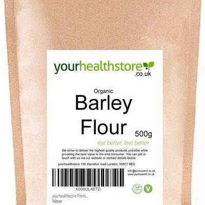 yourhealthstore Farine d'orge Premium 500g